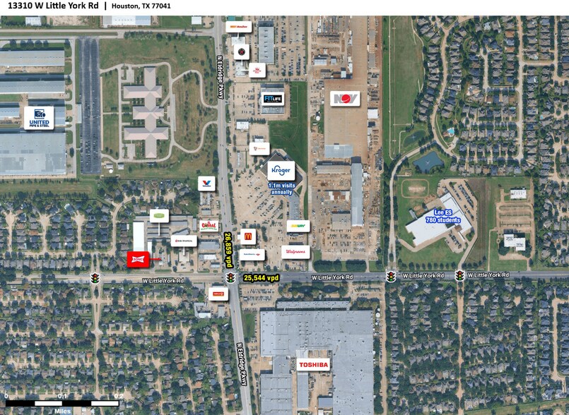 More Photos Of 13310 W Little York Rd, Houston Fast Food For Lease