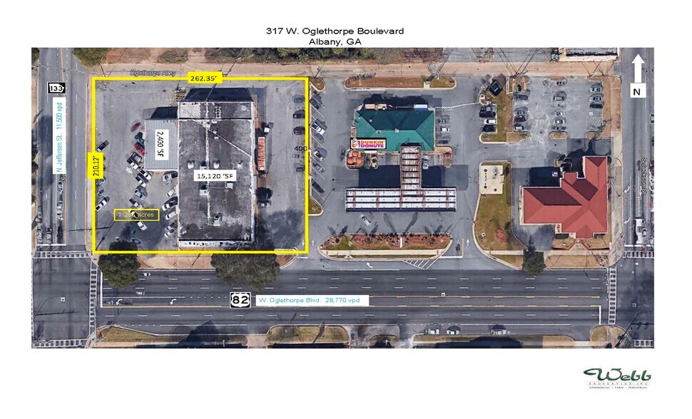 More Photos Of 317 W Oglethorpe Blvd, Albany Warehouse For Lease