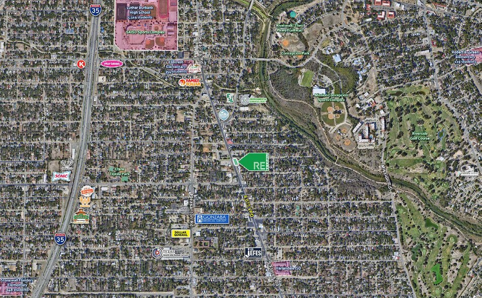 More Photos Of 4500-4512 S Flores St, San Antonio Storefront Retail Office For Lease