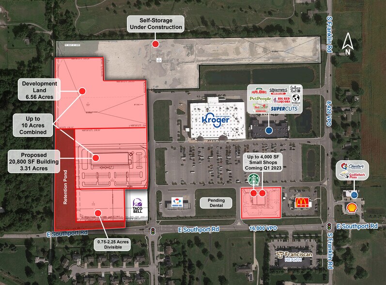 More Photos Of 6950 Hartington Plz, Indianapolis Land For Lease