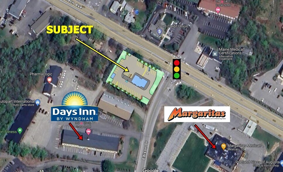 Primary Photo Of 400 Western Ave, Augusta Land For Sale