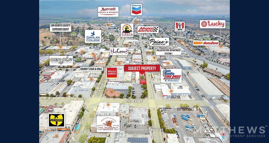 More Photos Of 201 5th St, Hollister Storefront Retail Residential For Sale