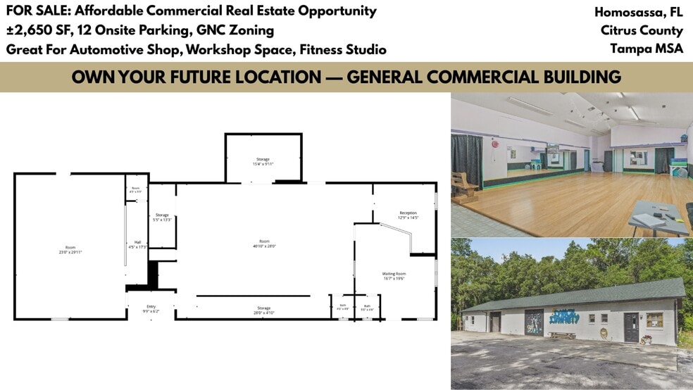 Primary Photo Of 6950 W Homosassa Trl, Homosassa General Retail For Sale