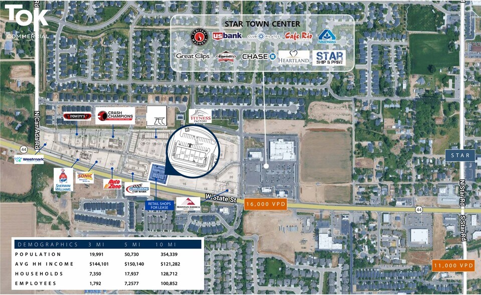 More Photos Of 12080 W State St, Star Storefront For Lease
