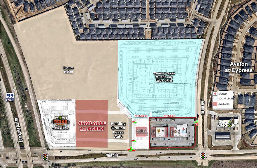 More Photos Of 21910 West Rd, Cypress General Retail For Lease