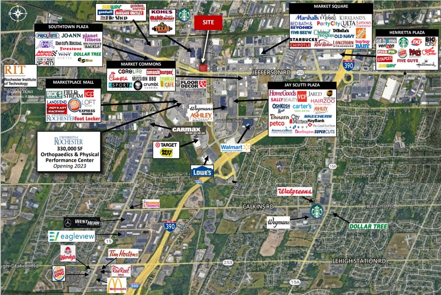 More Photos Of 544 Jefferson Road, Rochester Land For Sale