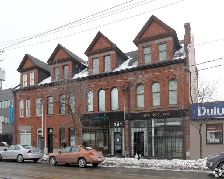 Primary Photo Of 489 King St E, Toronto Storefront Retail Office For Lease