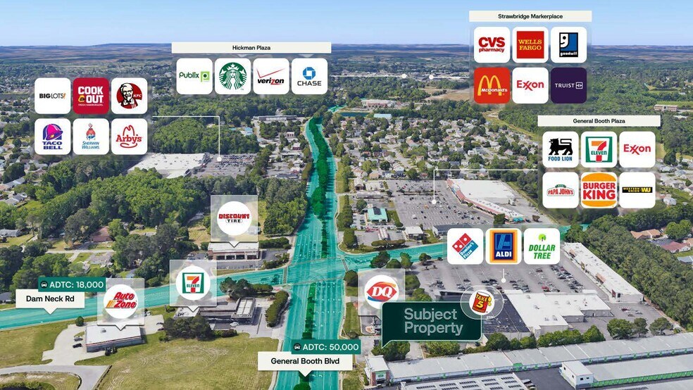 More Photos Of 1557 General Booth Blvd, Virginia Beach Auto Repair For Sale