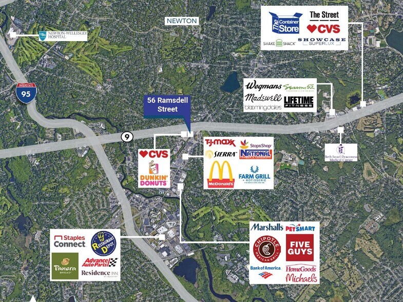 More Photos Of 56 Ramsdell St, Newton Showroom For Lease