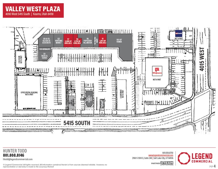 More Photos Of 4090 W 5415 S, Salt Lake City Storefront For Lease