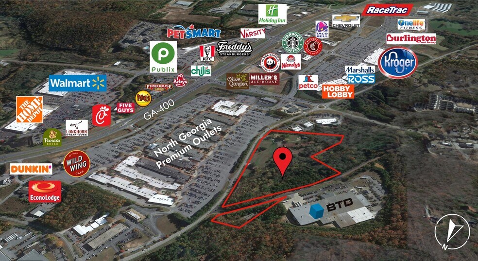 More Photos Of 986 Lumpkin Campground Rd S, Dawsonville Land For Sale