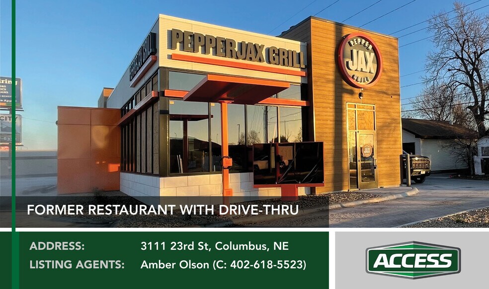 Primary Photo Of 3111 23rd St, Columbus Fast Food For Sale