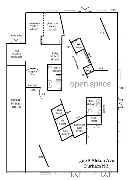 More Photos Of 5310 S Alston Ave, Durham Medical For Lease