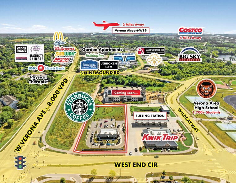 More Photos Of 147 West End Cir, Verona Fast Food For Sale