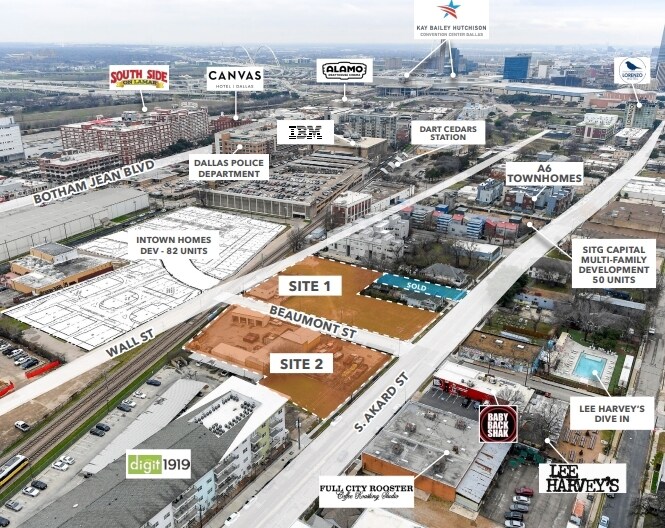 More Photos Of 1725 S Akard St, Dallas Land For Sale