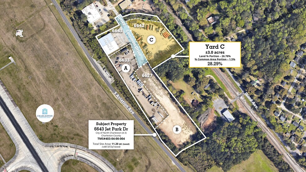 More Photos Of 6643 Jet Park Dr, North Charleston Land For Lease