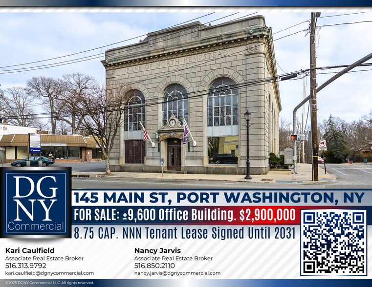 Primary Photo Of 145 Main St, Port Washington Office For Sale