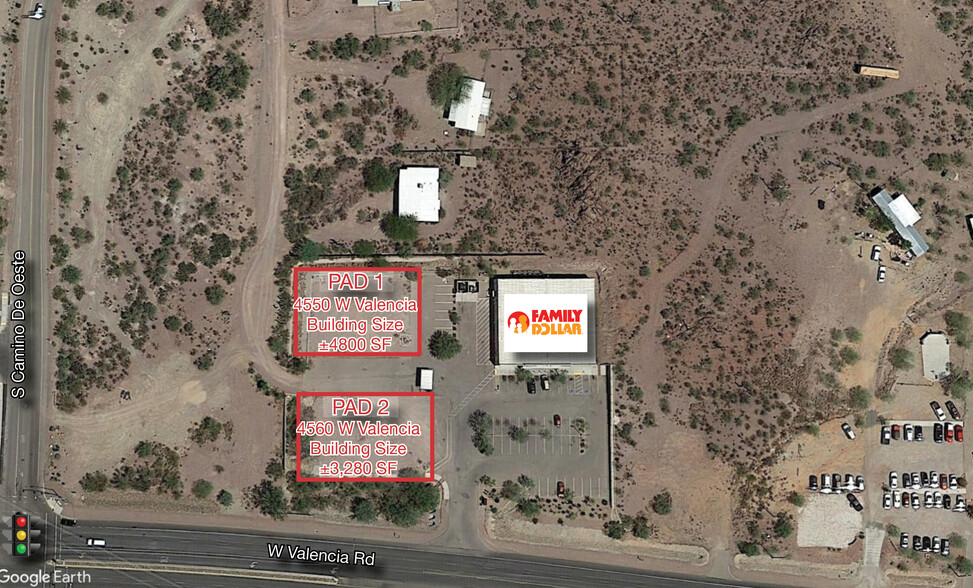 Primary Photo Of 4560 W Valencia Rd, Tucson Land For Sale