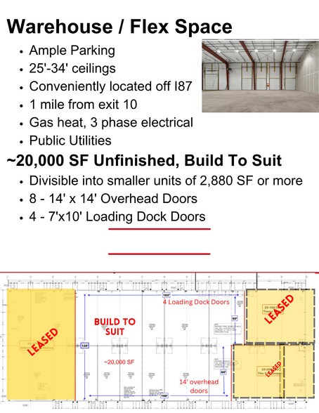 More Photos Of 25 Wood Road, Round Lake Distribution For Lease