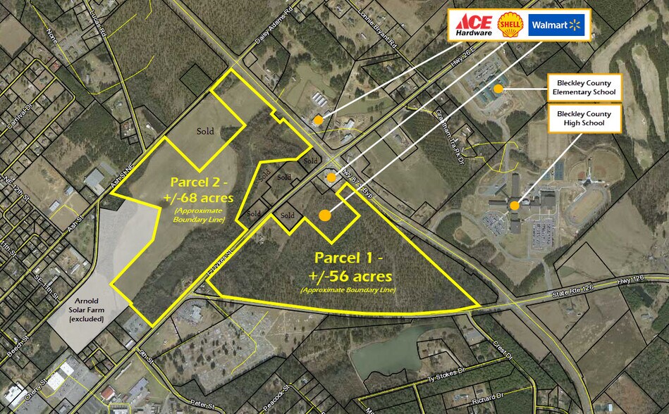 Primary Photo Of Highway 87 Bypass @ Highway 26, Cochran Land For Sale
