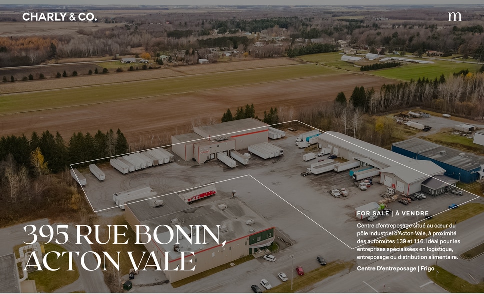 Primary Photo Of 395 Rue Bonin, Acton Vale Refrigeration Cold Storage For Sale