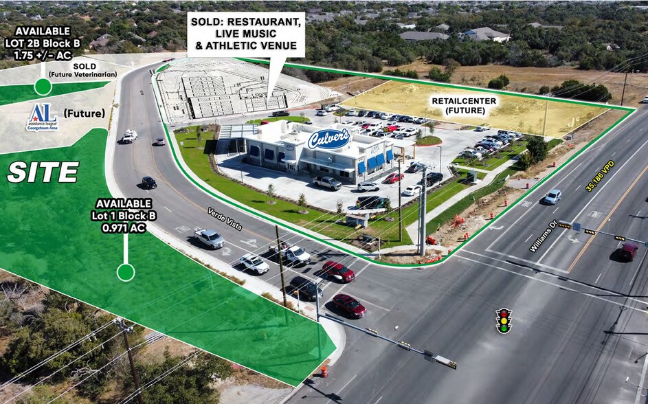More Photos Of Verde Vista Commercial Park, Georgetown Land For Sale