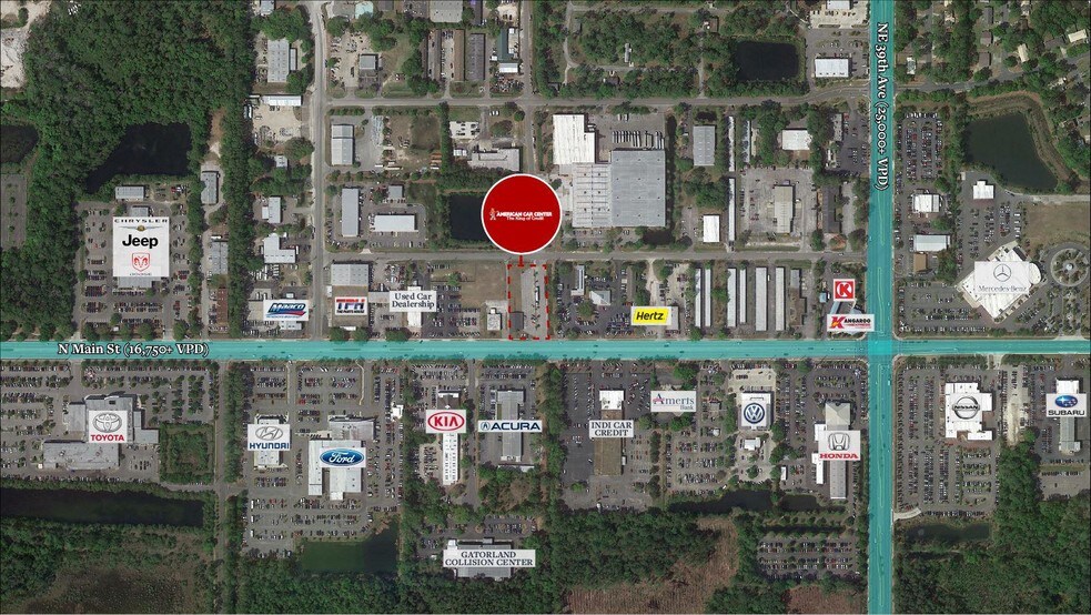 More Photos Of 3432 N Main St, Gainesville Freestanding For Lease