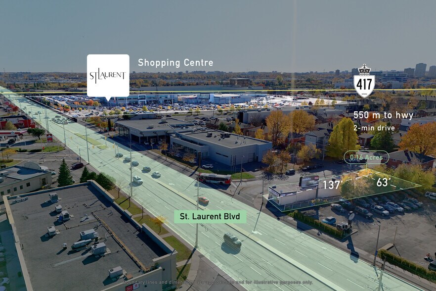 More Photos Of 1076 St. Laurent Blvd, Ottawa Land For Sale