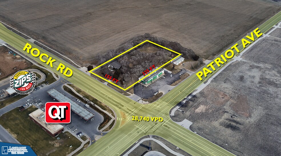 More Photos Of 2812 N. Rock Rd., Derby Land For Lease