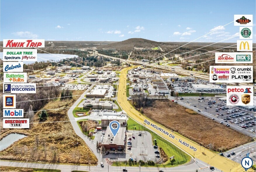 More Photos Of 226061-226011 Rib Mountain Dr, Wausau General Retail For Lease