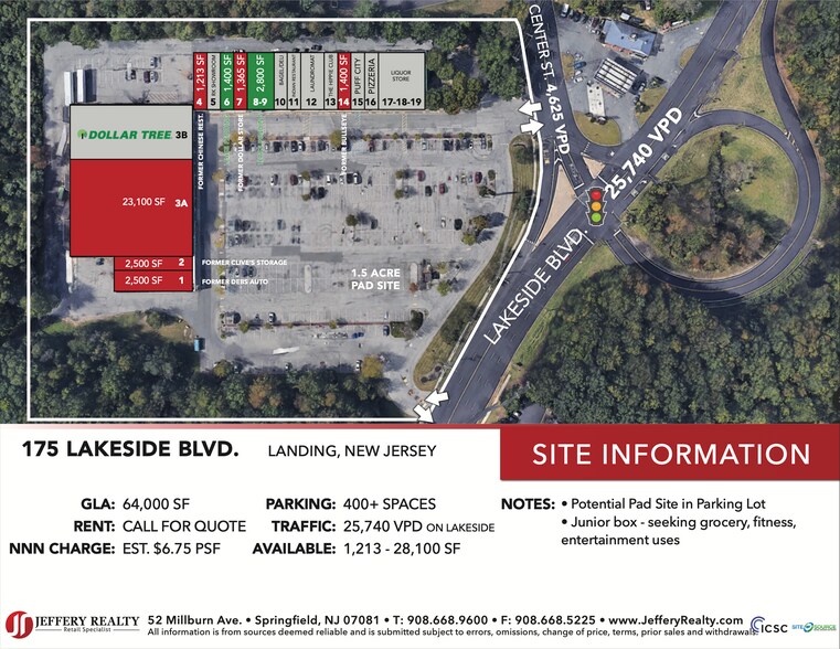 More Photos Of 175 Lakeside Blvd, Landing Unknown For Lease