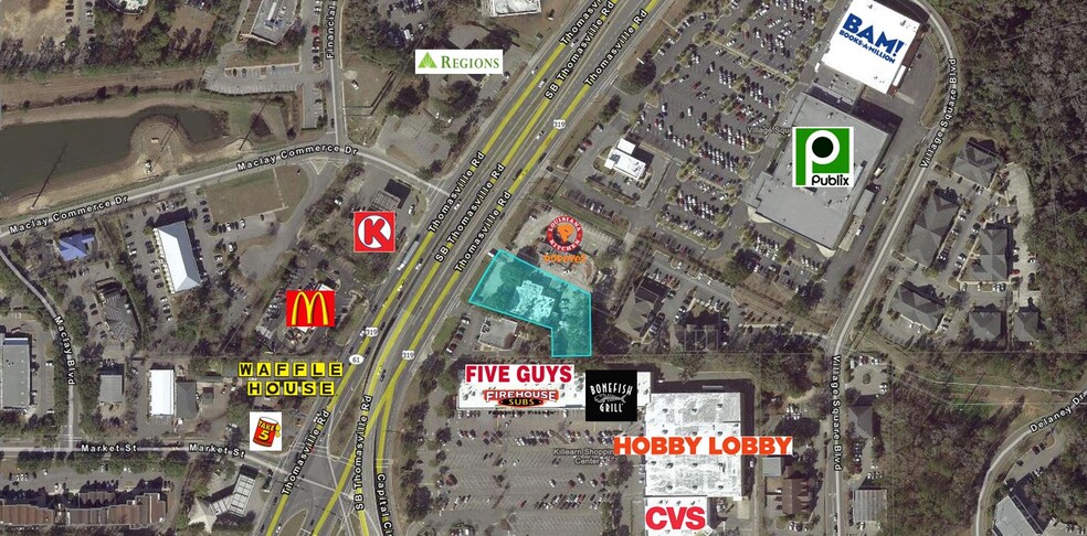 More Photos Of 3507 Thomasville Rd, Tallahassee Restaurant For Lease