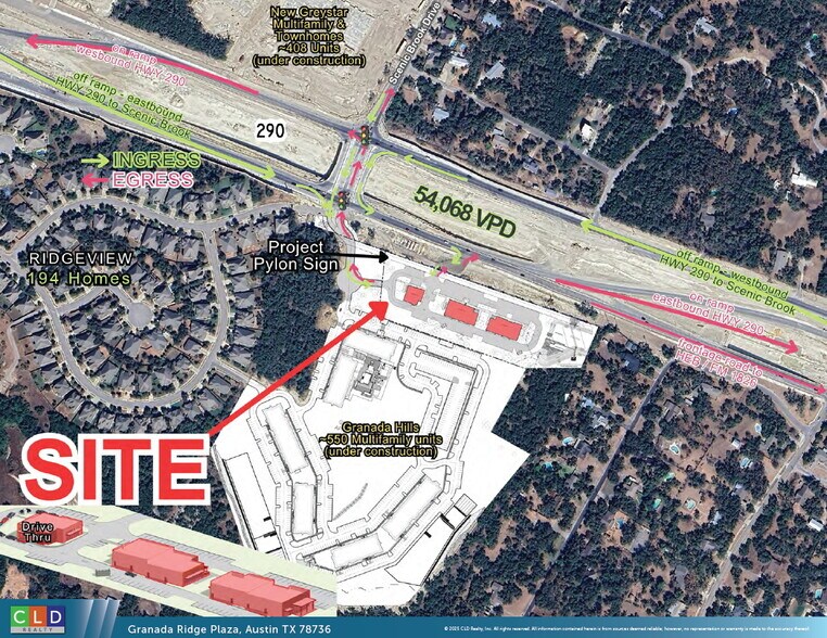 More Photos Of Hwy 290 & Oak Hill Parkway, Austin Unknown For Lease