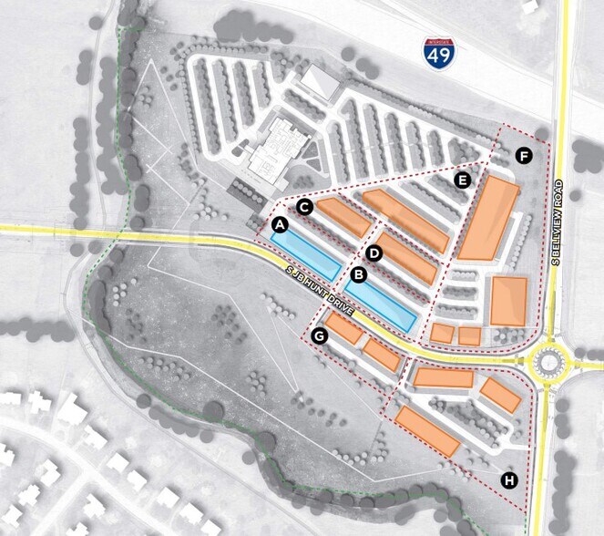 Primary Photo Of S JB Hunt Drive, Rogers Land For Lease