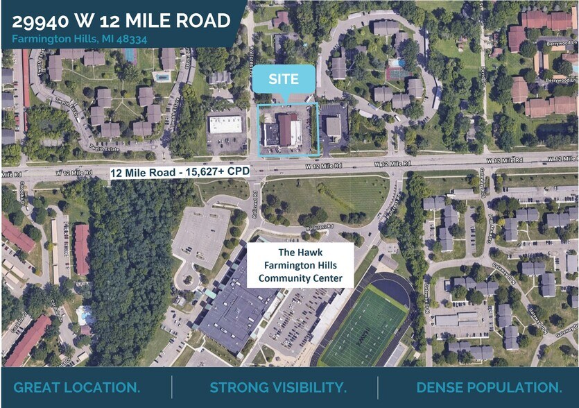 More Photos Of 29950-29970 W 12 Mile Rd, Farmington Hills Storefront Retail Office For Lease
