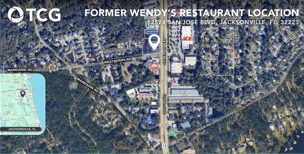 More Photos Of 12524 San Jose Blvd, Jacksonville Fast Food For Lease