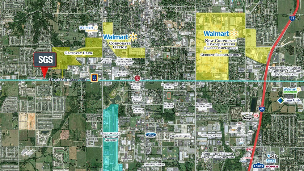 More Photos Of 2310 SW 14th St, Bentonville Freestanding For Sale