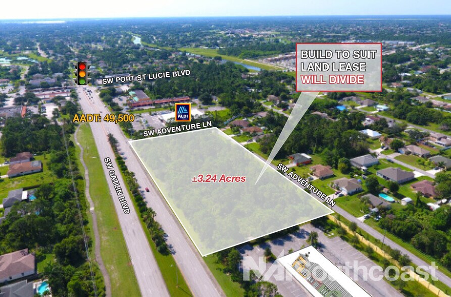 More Photos Of SW Gatlin Blvd, Port Saint Lucie Land For Sale