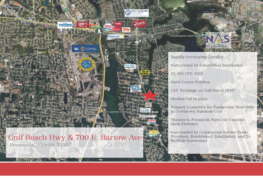 Primary Photo Of 700 Bartow Ave, Pensacola Land For Sale
