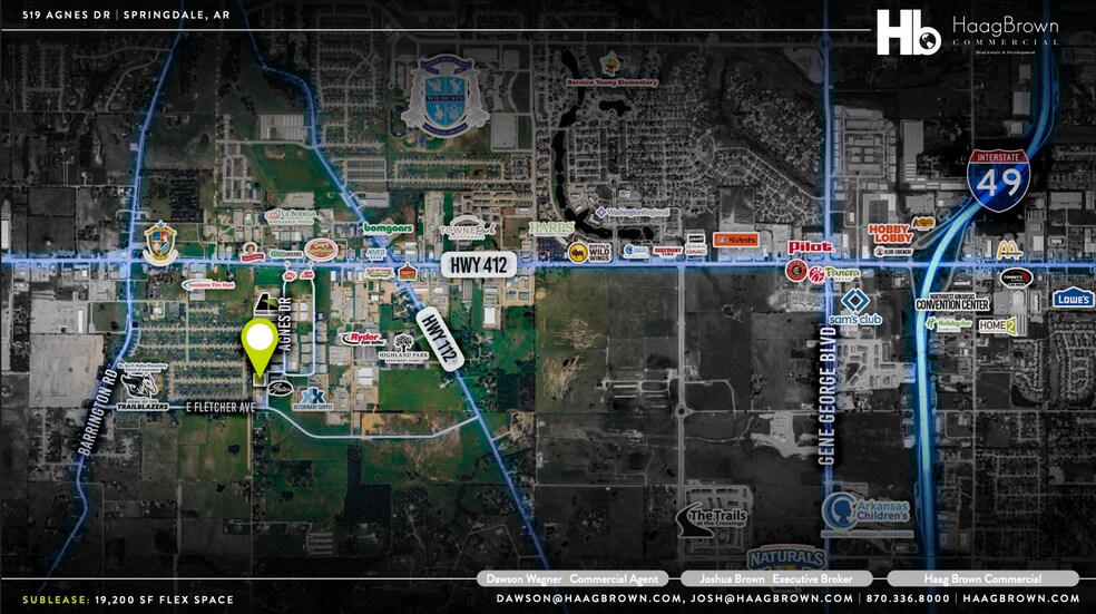 More Photos Of 519 Agnes Dr, Springdale Industrial For Lease