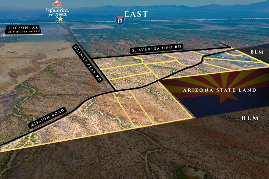 More Photos Of 00 S Mission Rd & Helmet Peak Rd, Sahuarita Land For Sale