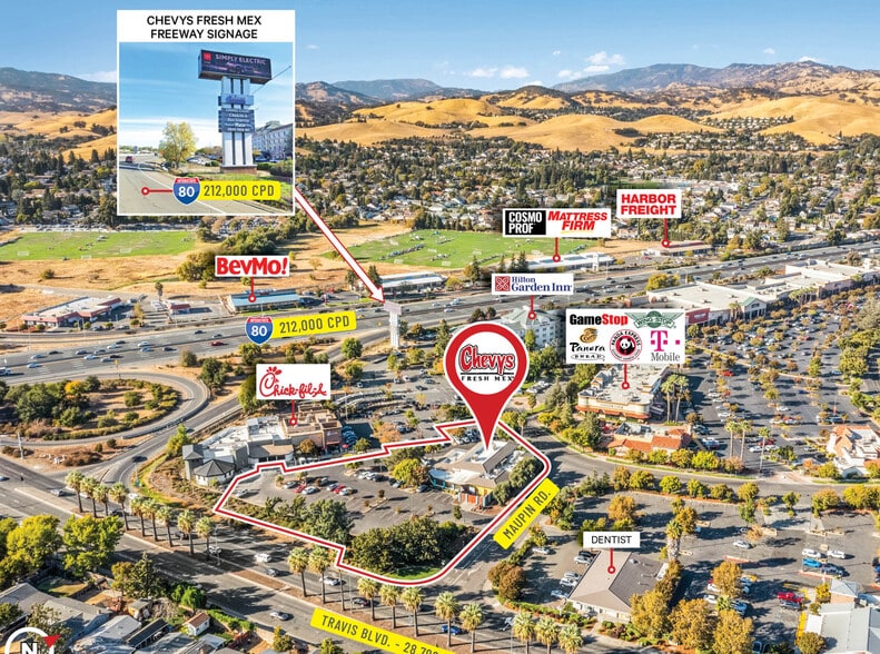 More Photos Of 1730 Travis Blvd, Fairfield Restaurant For Sale