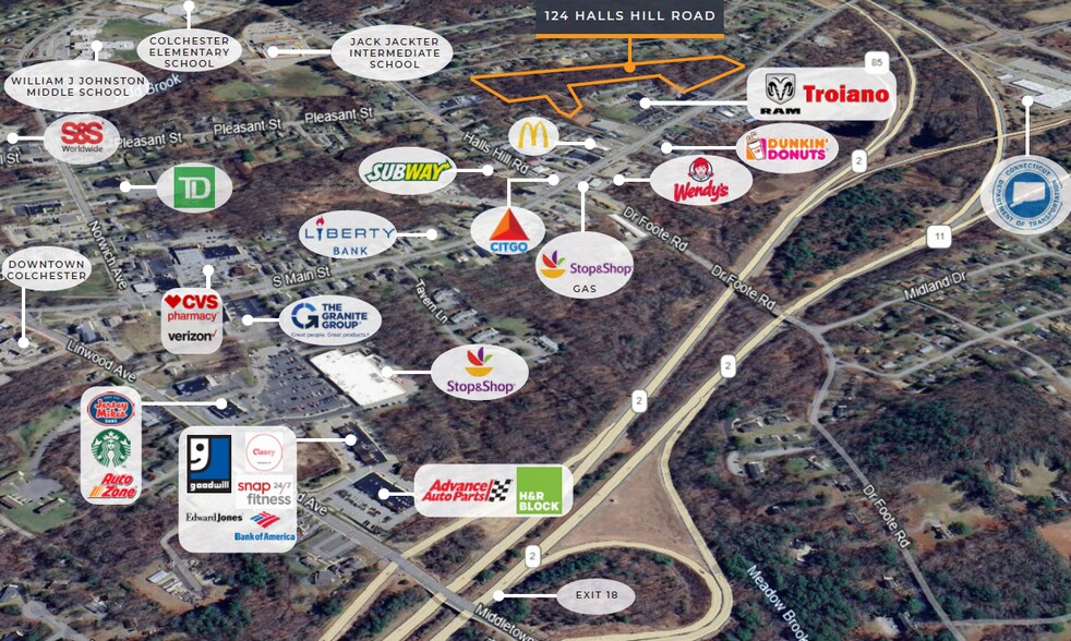 More Photos Of 124 Halls Hill Rd, Colchester Land For Sale