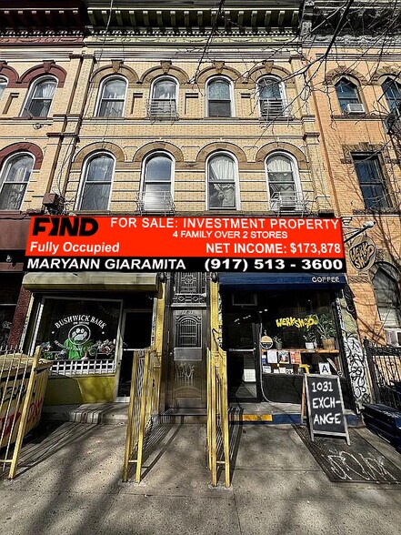 Primary Photo Of 181 Irving Ave, Brooklyn Storefront Retail Residential For Sale