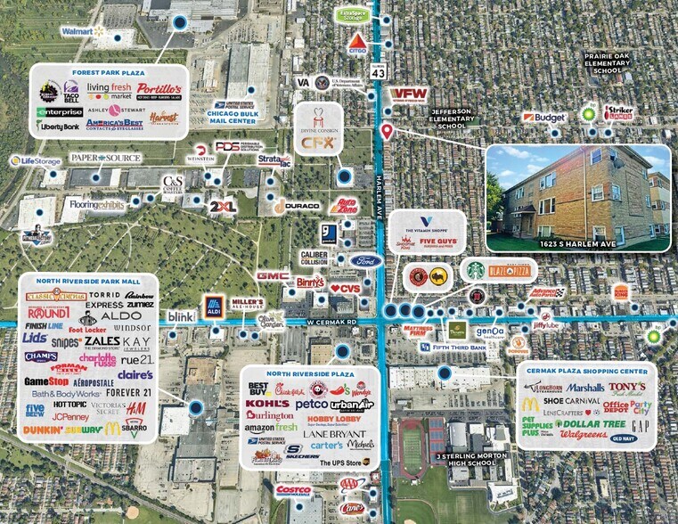 More Photos Of 1623 S Harlem Ave, Berwyn Apartments For Sale