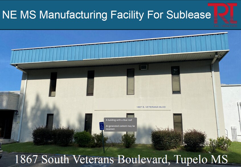 Primary Photo Of 1867 S Veterans Memorial Blvd, Tupelo Manufacturing For Lease