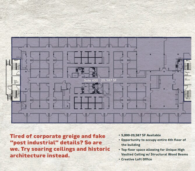 More Photos Of 1526 E Forrest Ave, East Point Loft Creative Space For Lease