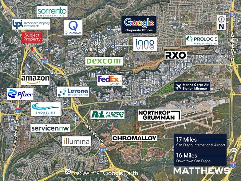 More Photos Of 10835 Sorrento Valley Rd, San Diego Industrial For Lease