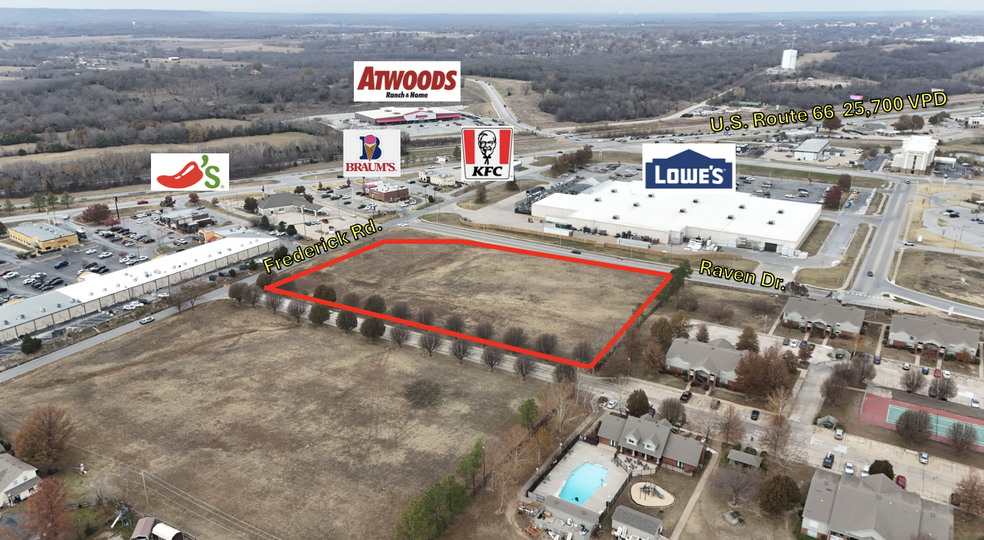 Primary Photo Of 2000 Frederick Rd, Claremore Land For Sale