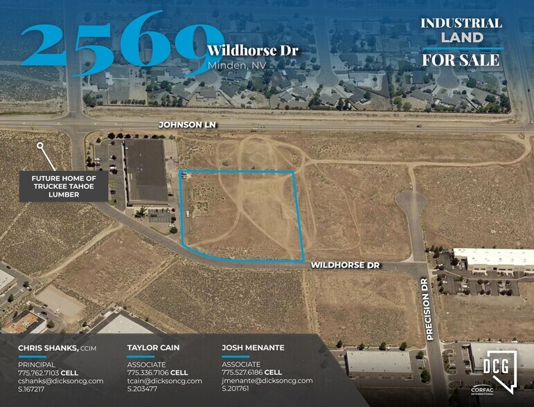 Primary Photo Of 2569 Wildhorse Dr, Minden Land For Sale